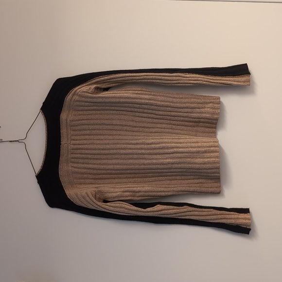 LOFT Color Block Sweater - Picture 2 of 3